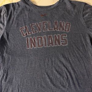 Cleveland Indians - XL Nike Tee - Vintage Style T-shirt- Dark Grey